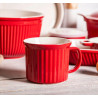 Kubek ceramiczny na zupę Altom Design Red Chilli czerwony 650 ml
