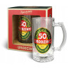 KUFEL DO PIWA NA 50STKĘ 50 URODZINY CZŁOWIEKA LEGENDY