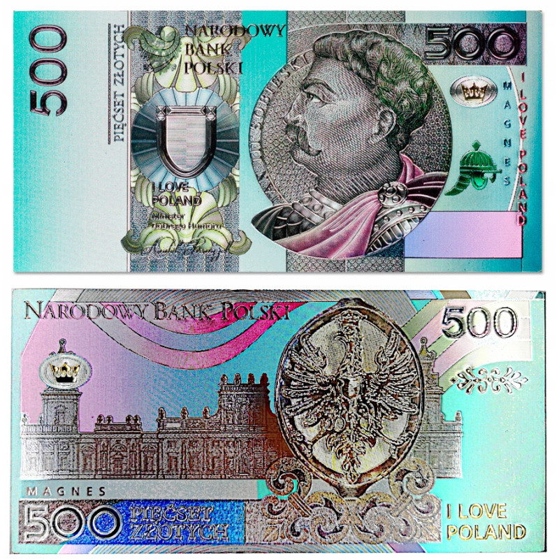 MAGNES 500 ZŁ BANKNOT