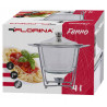 NACZYNIE ŻAROODPORNE FERRO Z PODGRZEWACZEM BARSZCZ 26X22,5CM 4 L WAZA