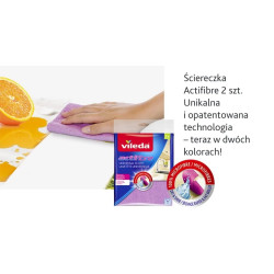 Ściereczka Vileda ACTIFIBRE 2 SZT. uniwersalna
