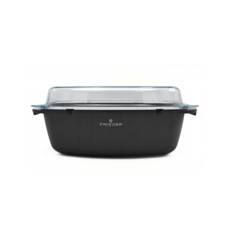 ZWIEGER PRACTI PLUS BRYTFANNA 32 CM 2-FUNKCYJNA POKRYWA 5,2 L NON-STICK