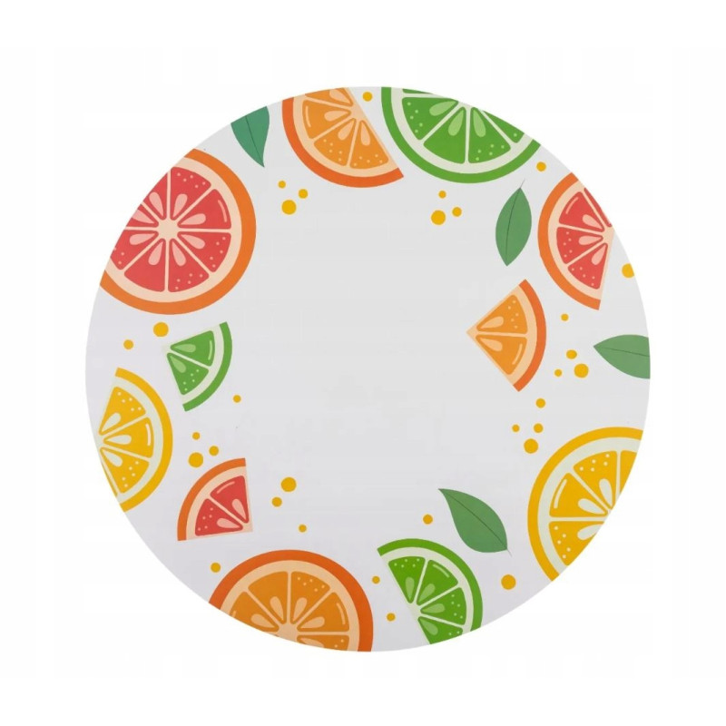 TROPICANA MATA STOŁOWA OWOCE OKRĄGŁA ŚR. 38 CM