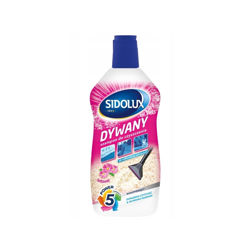 Szampon do odkurzaczy piorących SIDOLUX Dywany Kwiatowy 500 ml