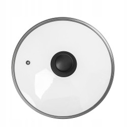 Pokrywka szklana z rantem pokrywa 26 cm Smart Kitchen
