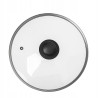 Pokrywka szklana z rantem pokrywa 26 cm Smart Kitchen