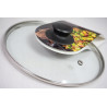 Pokrywka szklana z rantem pokrywa 24 cm Smart Kitchen