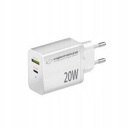 ŁADOWARKA 20W USB-C QC 3.0 BIAŁA