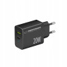 ŁADOWARKA 20W USB-C QC 3.0 CZARNA