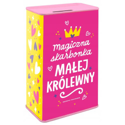 SKARBONKA METALOWA MAŁEJ KRÓLEWNY