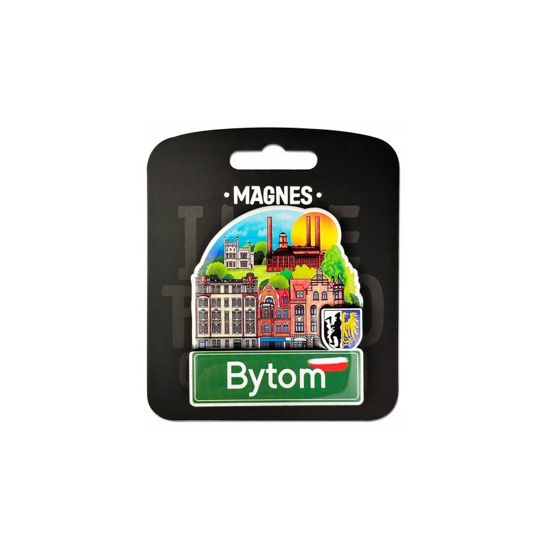 Magnes Bytom pamiątka prezent gift gadżet na lodówkę