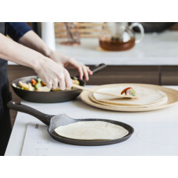 Patelnia do naleśników nieprzywierająca indukcja gaz Valdinox Aurum 24 cm