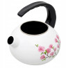 Czajnik 2,2 L EMALIOWANY INDUKCJA GAZ ELADIO FLOWERS MAGNOLIA