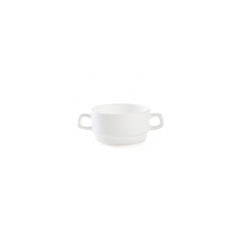 LUMINARC bulionówka 320 flaczarka BIAŁA 10CM 320ML