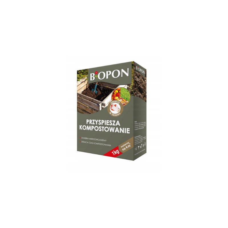 Biopon Komposter Przyspiesza Kompostowanie 1kg