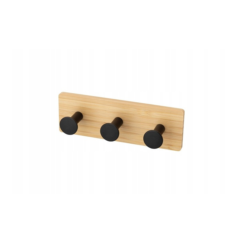 Wieszak samoprzylepny potrójny FARO WOOD