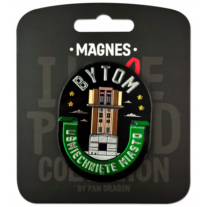 Magnes Bytom na lodówkę pamiątka prezent uśmiechnięte miasto