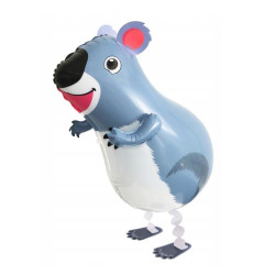 BALON FOLIOWY 48 cm - MIŚ KOALA CHODZĄCY - 1 sztuka GODAN