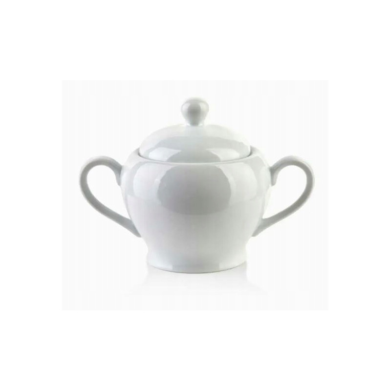 Cukiernica porcelanowa MONDEX BASIC 380 ml Biała | II gatunek
