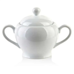 Cukiernica porcelanowa MONDEX BASIC 380 ml Biała | II gatunek