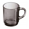 LUMINARC SZKLANY KUBEK DYMNY CIEMNY HARTOWANY DYMNY SZKLANKA ARCOROC 250ML