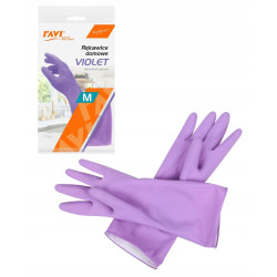 Rękawice domowe VIOLET "M", 1 para