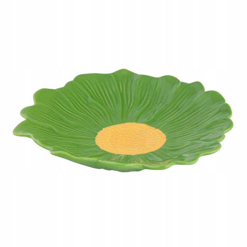 FLOWER BOMB NACZYNIE CERAMICZNE KWIATEK 20 CM ZIELONY