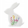PRZEBUDZENIE NATURY FIGURKA PORCELANOWA ZAJĄC 13.5X2X15 CM