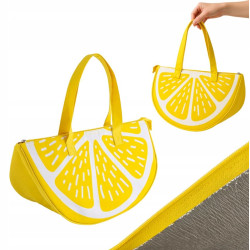 TORBA TERMICZNA PIKNIKOWA CYTRYNA 47X25X19 CM