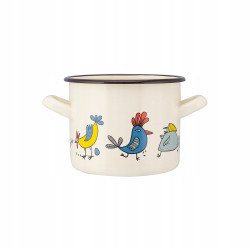 GARNEK PROSTY 3.3L ŚR.18CM WYS.14CM DEK. KURKI