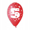 BALONY Z NADRUKIEM CYFRA 5 5SZT