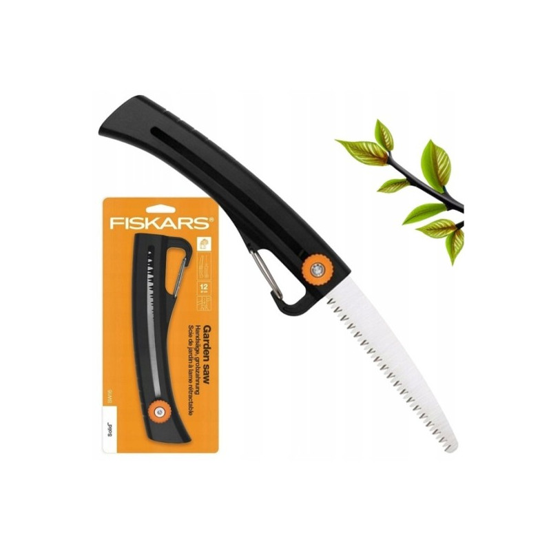 FISKARS Piła ręczna go gałezi składana SW16 narzędzia ogrodowe