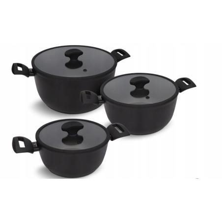 Zestaw garnków 6 el. Sensa Thermo Zwieger indukcja gaz