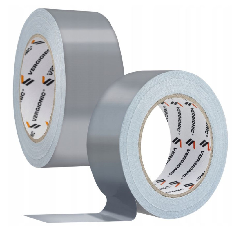 MOCNA TAŚMA NAPRAWCZA MONTERSKA SREBRNA ZBROJONA DUCT TAPE 20 m