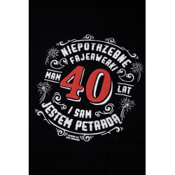 KOSZULKA DLA NIEGO 40 LAT M