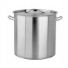 Garnek gastronomiczny 50L 42,5 cm duży stalowy indukcja