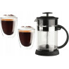 Zaparzacz do kawy herbaty French Press i szklanki termiczne Altom Design