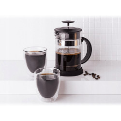 Zaparzacz do kawy herbaty French Press i szklanki termiczne Altom Design