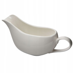 Sosjerka dipówka porcelana kremowa Altom Design Regular 400 ml