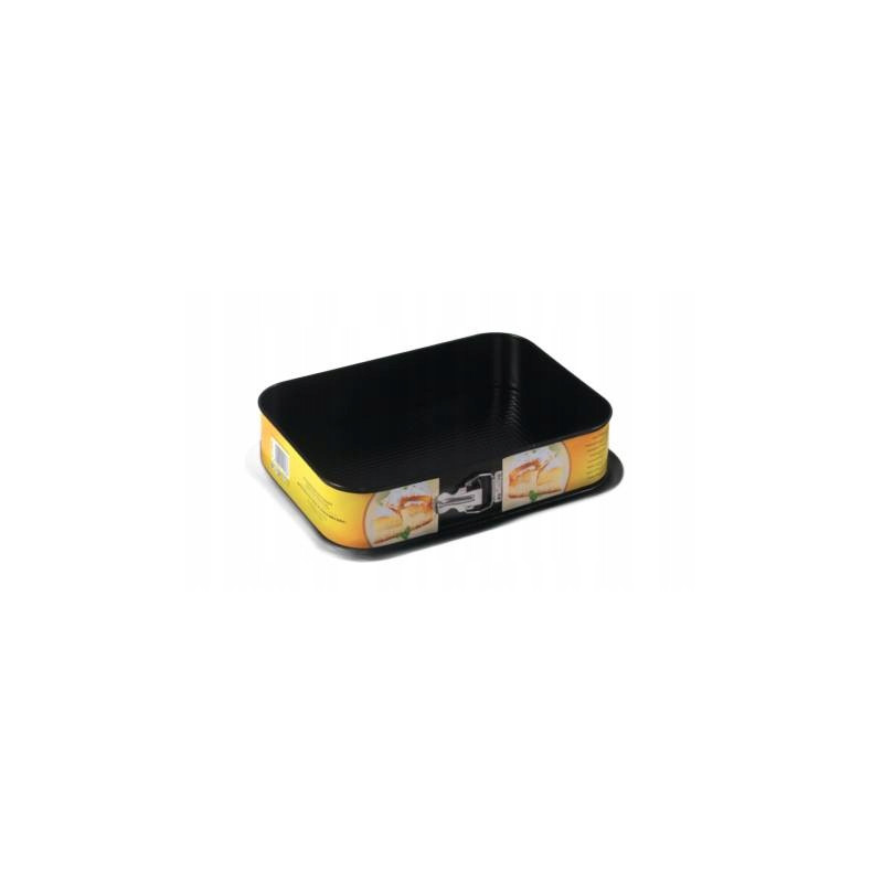 FORMA TORTOWNICA PROSTOKĄTNA 340X240CM NON-STICK CZARNA