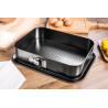FORMA TORTOWNICA PROSTOKĄTNA 340X240CM NON-STICK CZARNA