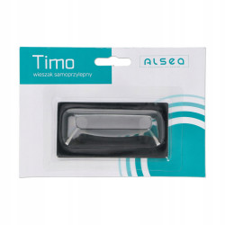 Wieszak samoprzylepny Timo Black 2 ALSEA