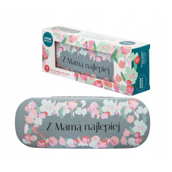Etui na Okulary 16x6x4 cm - "Z Mamą Najlepiej" - Prezent dla Mamy