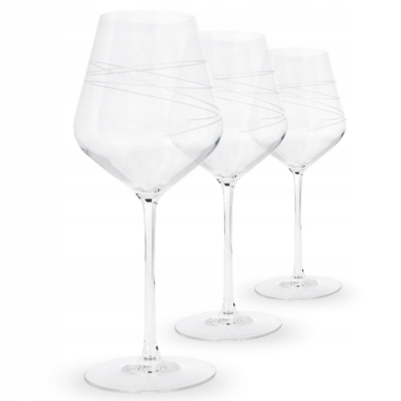 Kieliszki do Wina Czerwonego ZWIEGER SPIRAL 6szt | Design | Jakość