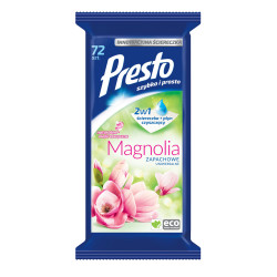 Presto Ściereczki uniwersalne 72 szt zapach Magnolia