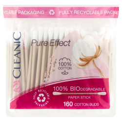 Cleanic Pure Effect Patyczki higieniczne 160 sztuk