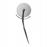 Nóż do pizzy Ambition 19 cm czarny chrom