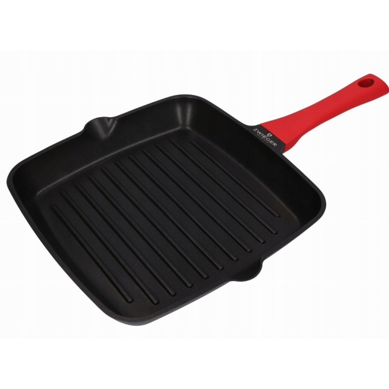 ZWIEGER OBSIDIAN - patelnia grillowa 28cm
