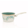 Rondel emaliowany, 16 cm 1.9L, jasnokremowy, idealny na prezent, Green Line