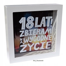 SKARBONKA 50 URODZINY PREZENT